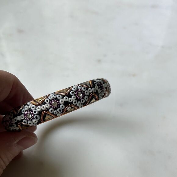 Vintage copper bangle set - Picture 9 of 16